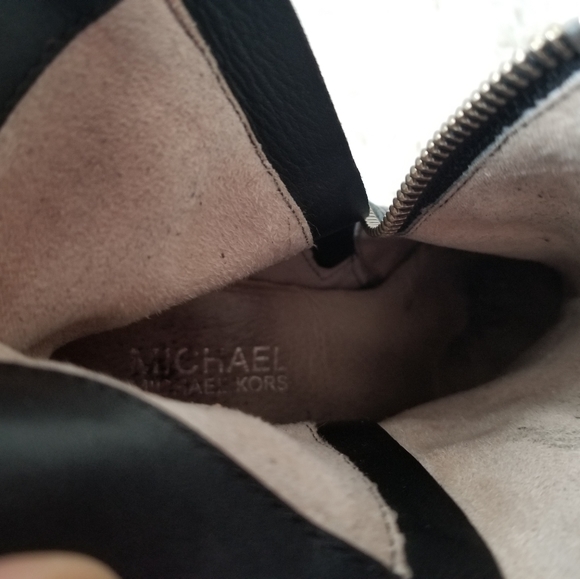 MICHAEL Michael Kors Leather Wedge Boots, 6.5 - Picture 9 of 9